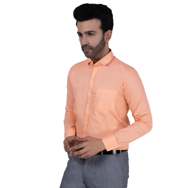 Mens_Cotton_Blend_Peach_Full_Sleeve_Shirt