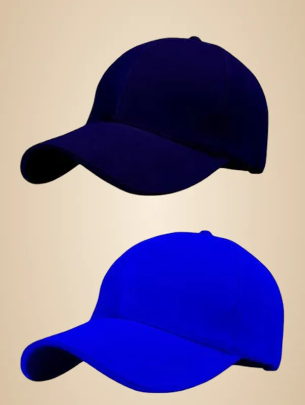 Navy_Blue_And_Light_Blue_Cotton_Baseball_Cap_For_Unisex_(Pack_Of_2)