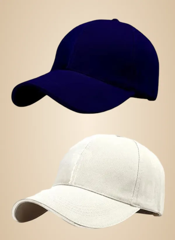 Navy_Blue_And_White_Cotton_Baseball_Cap_For_Unisex_(Pack_Of_2)