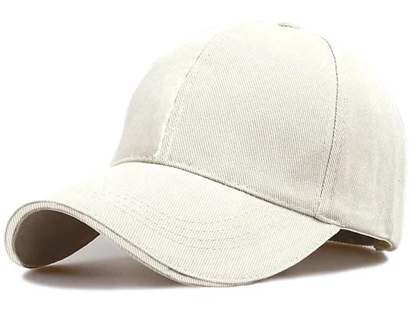 Orange_And_White_Cotton_Baseball_Cap_For_Unisex_(Pack_Of_2)