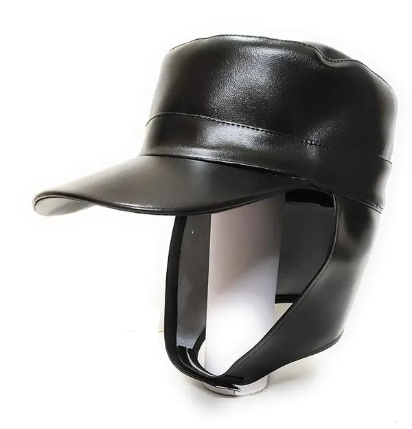 Black_Nylon_Waterproof_And_Water_Resistance_Rain_Cap_For_Unisex