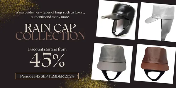Black_Nylon_Waterproof_And_Water_Resistance_Rain_Cap_For_Unisex