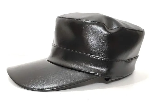 Black_Nylon_Waterproof_And_Water_Resistance_Rain_Cap_For_Unisex