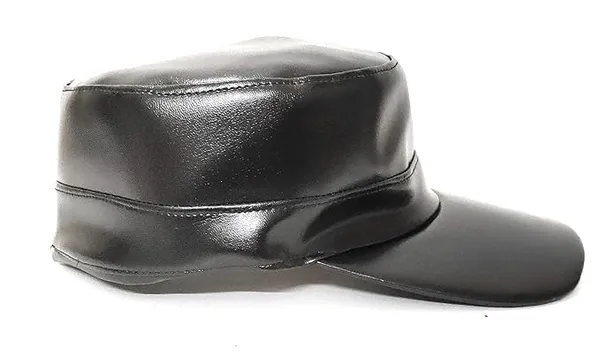 Black_Nylon_Waterproof_And_Water_Resistance_Rain_Cap_For_Unisex