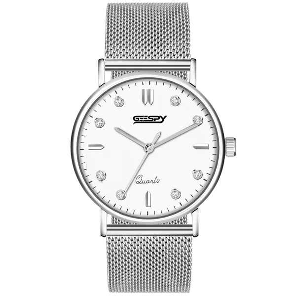Silver_Volcano_Collection_Stainless_Steel_Watch_For_Men