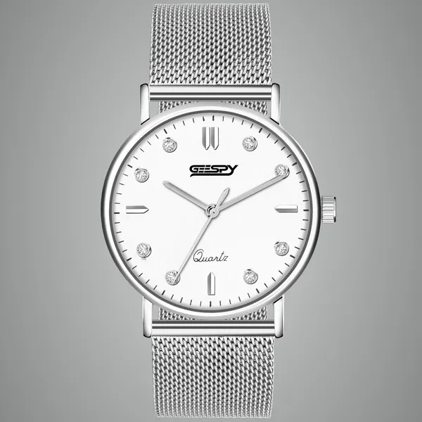 Silver_Volcano_Collection_Stainless_Steel_Watch_For_Men