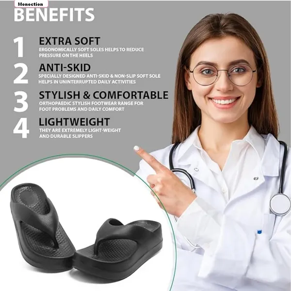 Doctor_Ortho_Black_Acupressure_Reliable_Home_Office_Slipper_For_Women