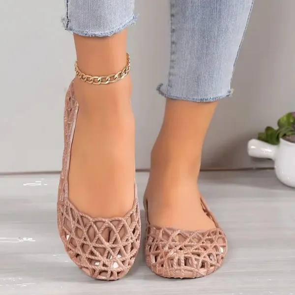 Doctor_Ortho_Pink_Oxford_Slides_Bellies_For_Women