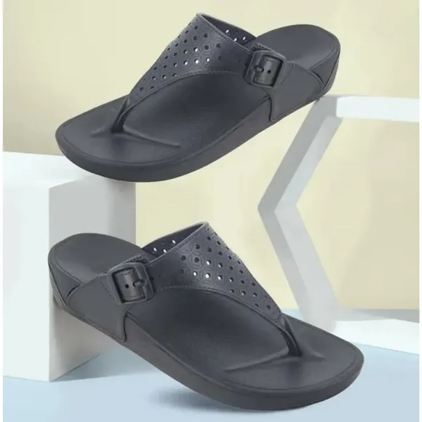 Doctor_Ortho_Black_Soft_Durable_Flip_Flops_Slipper_For_Women_Flats