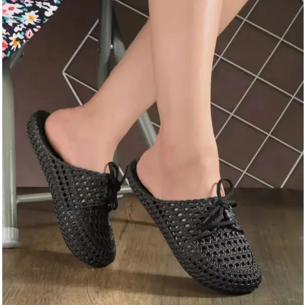 Doctor_Ortho_Black_Flats_For_Women