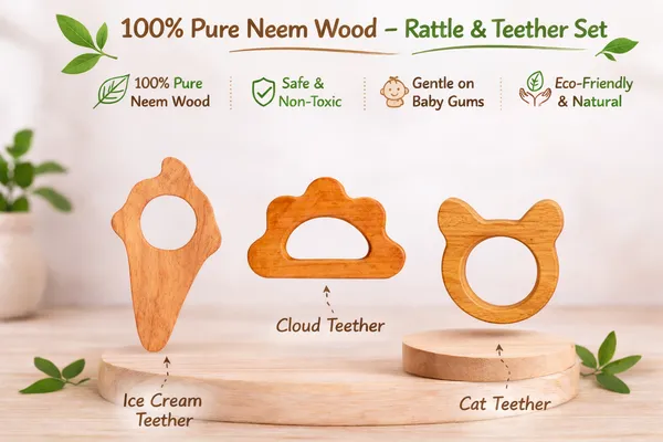 Set_of_3_Neem_Wooden_Teether_Combo_–_Cloud,_Cat_&_Ice_Cream_Shape_|_Natural_Baby_Teething_Toys_for_Newborn_|_Chemical_Free_Neem_Wood_Teethers