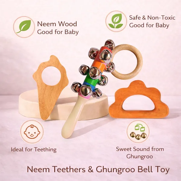 Neem_Wooden_Baby_Combo_Set_of_4_–_Ice_Cream_Teether,_Cloud_Teether,_Ring_Teether_&_Jingle_Rattle_with_Ghungroo_|_Natural_Chemical_Free_Toys_for_Newborn