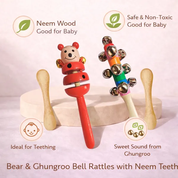 Set_of_4_Wooden_&_Neem_Wooden_Baby_Combo_–_Smiley_Rattle,_Jingle_Rattle_with_Ghungroo_&_Double_Dumble_Teethers_|_Safe_Natural_Toys_for_Newborn