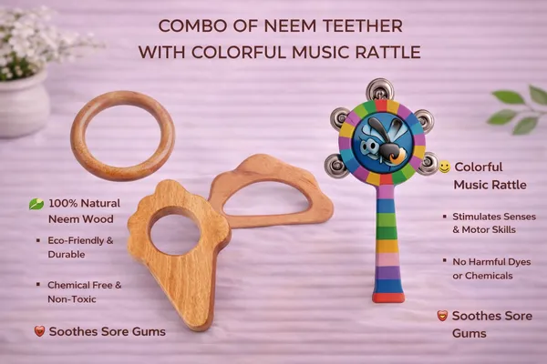 Eco_Friendly_Baby_Toy_Combo_–_Teether_&_Musical_Rattle