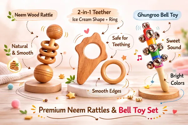 Neem_Wooden_Baby_Combo_Set_of_4_–_Jingle_Rattle_with_Ghungroo,_Dumble_Rattle,_Ice_Cream_&_Ring_Teether_|_Natural_Chemical_Free_Baby_Toys_for_Newborn