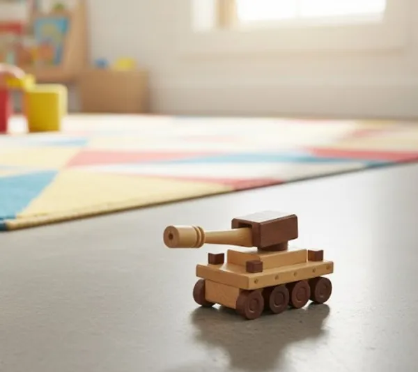 Wooden_Toy_Tank_show_Piece