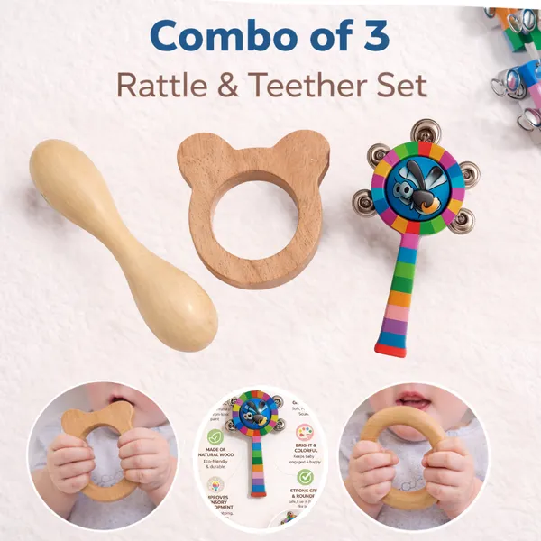 Set_of_3_Neem_Wooden_Teether_&_Color_Rattle_Combo_–_Cat_Teether,_Dumble_Teether_&_Wooden_Color_Rattle_with_Ghungroo_|_Safe_Natural_Baby_Toys_for_Newborn