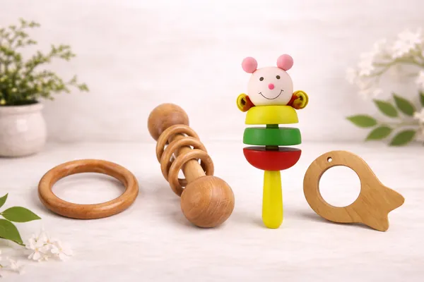 Handmade_Wooden_Baby_Toy_Set_–_Neem_Teether_&_Rattle