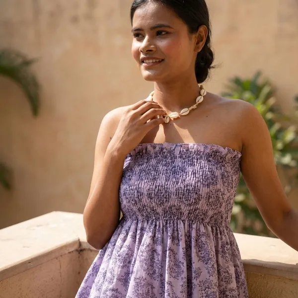 Mix_Cotton_Masleen_Lilac_Love_Floral_Dress_For_Women
