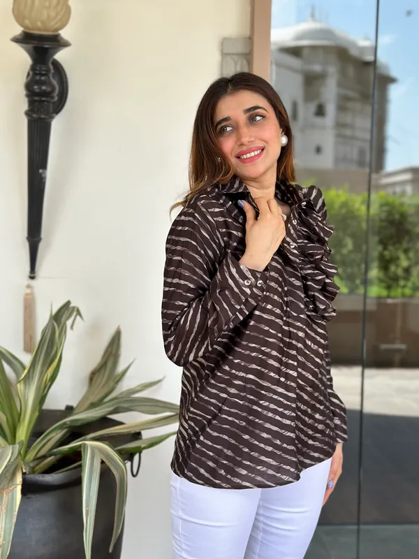 Masleen_Cotton_Stripes_Top_Striped_Blouse_For_Women