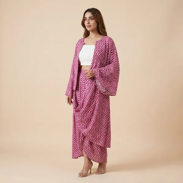 Solid_Rayon_Cotton_Drape_Skirt_And_Blazer_Co_Ord_Set_For_Women