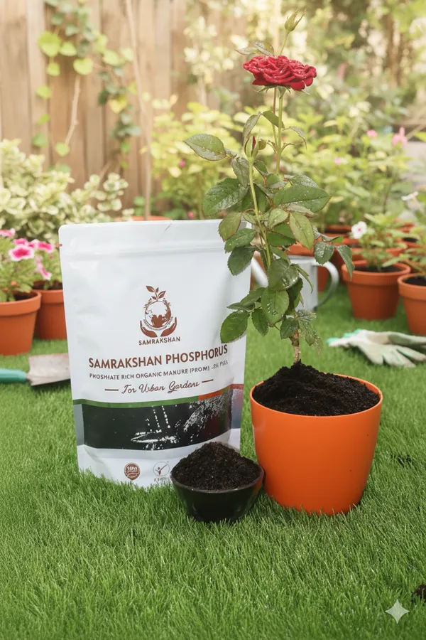 White_Samrakshan_Phosphorus_Prom_1_Kg_+_Organic_Manure_1_Kg_Combo_Pack