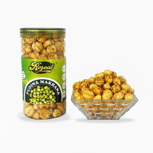 Pudina_And_Himalayan_Salt_&_Pepper_And_Cream_&_Onion_And_Roasted_Makhana_For_Snacks(Pack_Of_4)