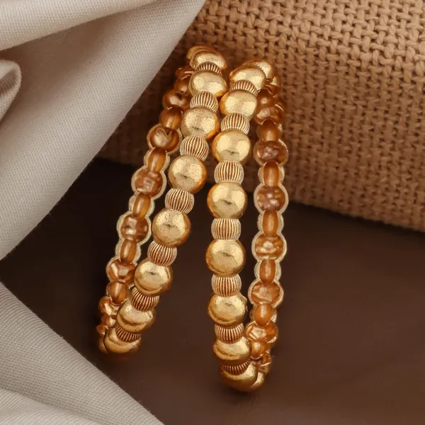Gold_Toned_Textured_Bangles_Set_Of_3
