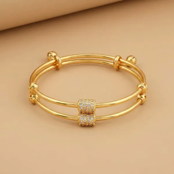 Gold_Plated_Designer_Bangles_With_Crystal_Stone_Work_Set_Of_2