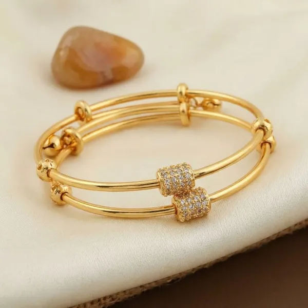 Gold_Plated_Designer_Bangles_With_Crystal_Stone_Work_Set_Of_2