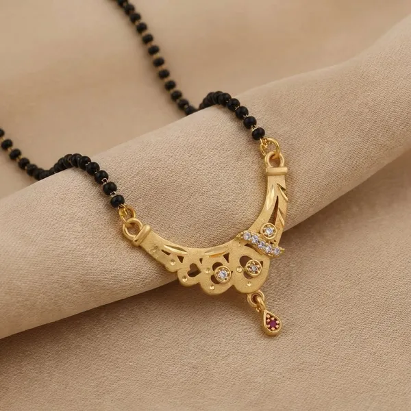 Traditional_Gold_Plated_Mangalsutra_With_Black_Beads