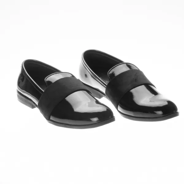 Black_Glossy_Patent_With_Suede_Strap_Detail_Shoes_For_Men