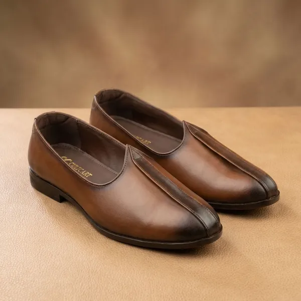 Brown_Classic_Leather_Slip_On_Ethnic_Shoes_For_Men