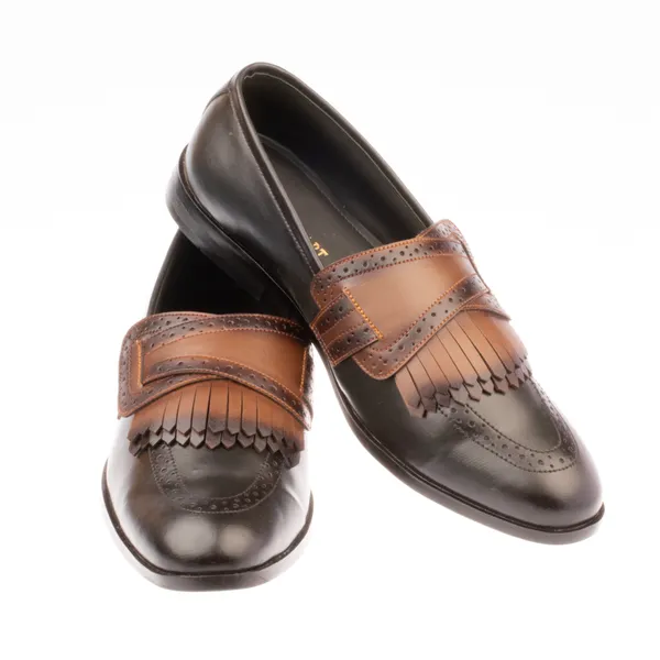 Brown_And_Black_Tan_And_Leather_Kiltie_Loafers_With_Brogue_Detailing_For_Men