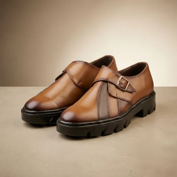 Brown_Tan_Leather_Double_Monk_Strap_Formal_Shoes_For_Men