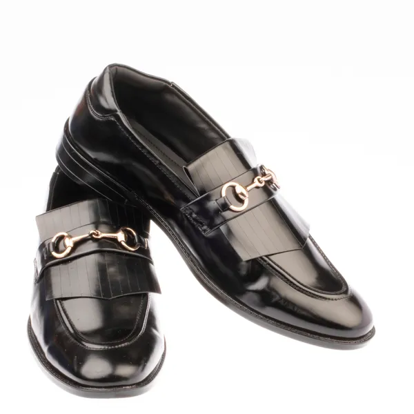 Black_Metal_Buckle_Patent_Leather_Formal_Loafers_Style_For_Men