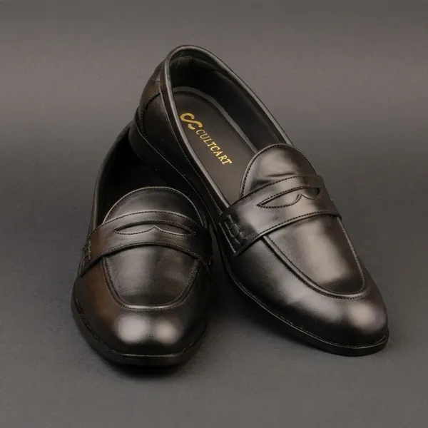 Black_Classic_Penny_Premium_Leather_Slip_On_Formal_Shoes_For_Men