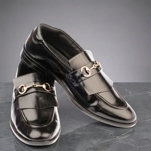Black_Metal_Buckle_Patent_Leather_Formal_Loafers_Style_For_Men