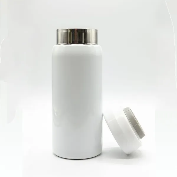 White_Stainless_Steel_Vacuum_Insulated_Water_Bottle