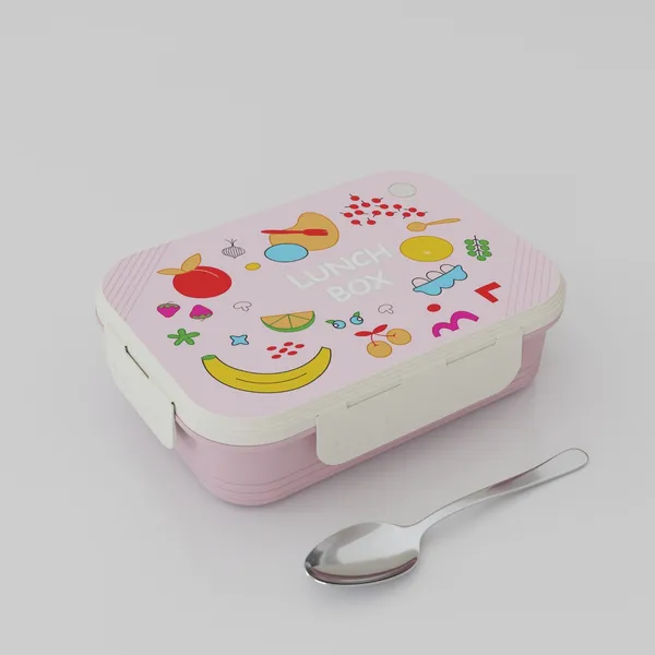Dimazofly_Leakproof_Kids_Lunch_Box_for_School_-_Insulated_Bento_Box_with_Spoon,_Multi-Compartment_Tiffin_Box_for_Toddlers,_Durable_&_BPA-Free_Food_Container,_(950ml)_(Multicolor)