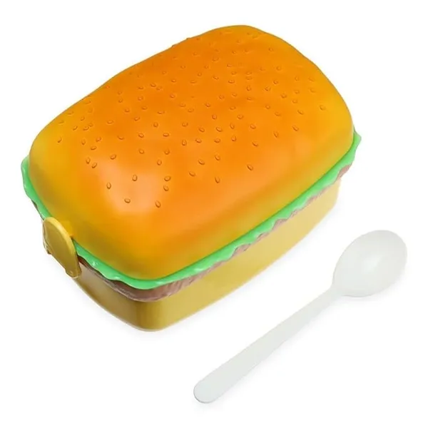 Multicolor_Plastic_Mad_Wolf_Square_3_Containers_Sandwich_Burger_Shape_Tiffin_Lunch_Box_With_Spoon