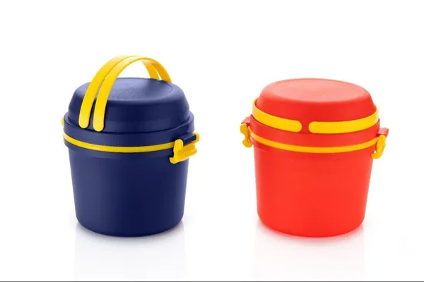 Dimazofly__Round_Tiffin_Airtight_Lunch_Box__Compartment_Tiffin_With_Handle_And_Push_Lock_(_Pack_Of_1)(_Red,_Blue)