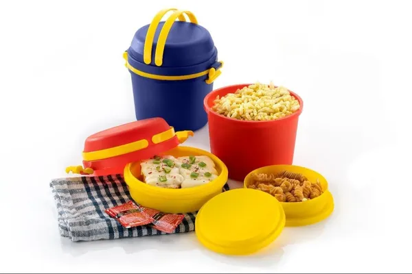 Dimazofly__Round_Tiffin_Airtight_Lunch_Box__Compartment_Tiffin_With_Handle_And_Push_Lock_(_Pack_Of_1)(_Red,_Blue)
