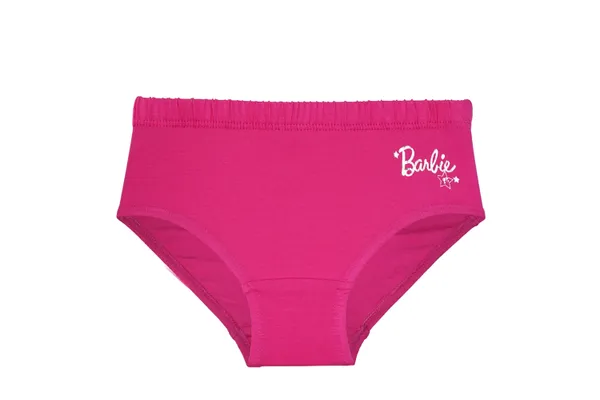 BABY-141_Multicolor_Cotton_Briefs_Pack_Of_6_Barbie_Print,_Soft_And_Comfy_Innerwear_For_Girls