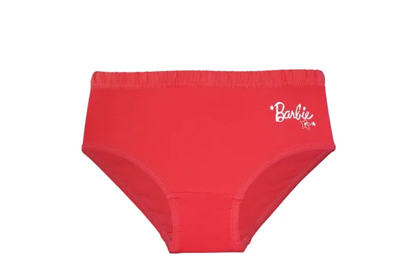 BABY-141_Multicolor_Cotton_Briefs_Pack_Of_6_Barbie_Print,_Soft_And_Comfy_Innerwear_For_Girls