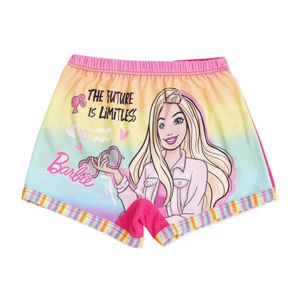 BABY-154_Multicolor_Barbie_Rainbow_Boxer_Shorts_Pack_Of_6_The_Future_Is_Limitless_Edition_For_Girls