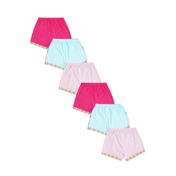 BABY-154_Multicolor_Barbie_Rainbow_Boxer_Shorts_Pack_Of_6_The_Future_Is_Limitless_Edition_For_Girls