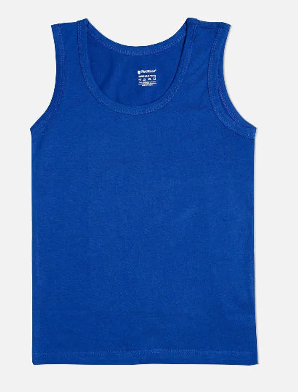 Multicolor_Cotton_Vests_Pack_Of_5_Plain_Sleeveless_Innerwear_Stylish_Contrast_Trims_For_Boys