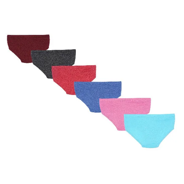 BABY-150_Multicolor_Cotton_Briefs_Pack_Of_6_Solid_Colors_With_Barbie_Prints_For_Girls