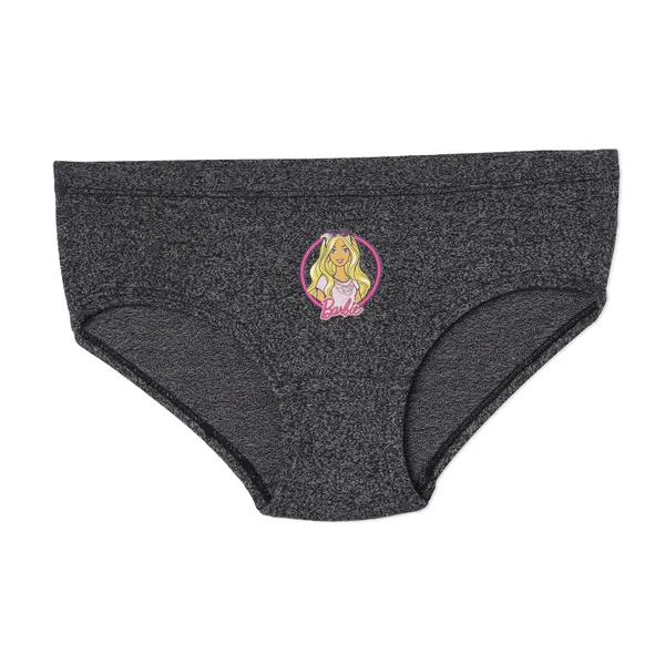 BABY-150_Multicolor_Cotton_Briefs_Pack_Of_6_Solid_Colors_With_Barbie_Prints_For_Girls